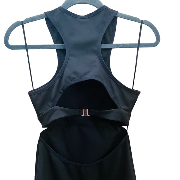 Bec & Bridge Kathy Black Bodycon Mini Dress Size 4 USA 14% Spandex Very Stretchy - Picture 3 of 11